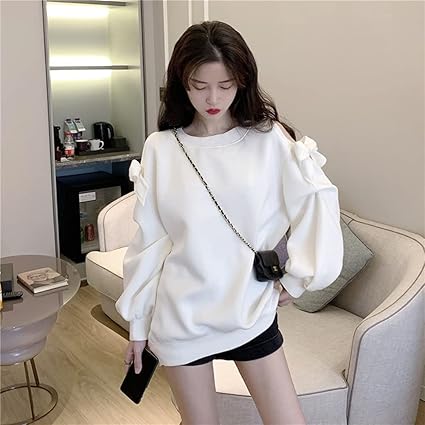 Amazon.co.jp: [ZHONGJUE] 肩出し トップス レディース